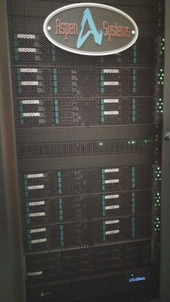 Front panel of TELLUS Cluster