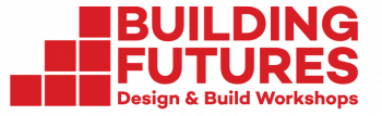 Logo in Red: Building Futures Design & Build Workshops