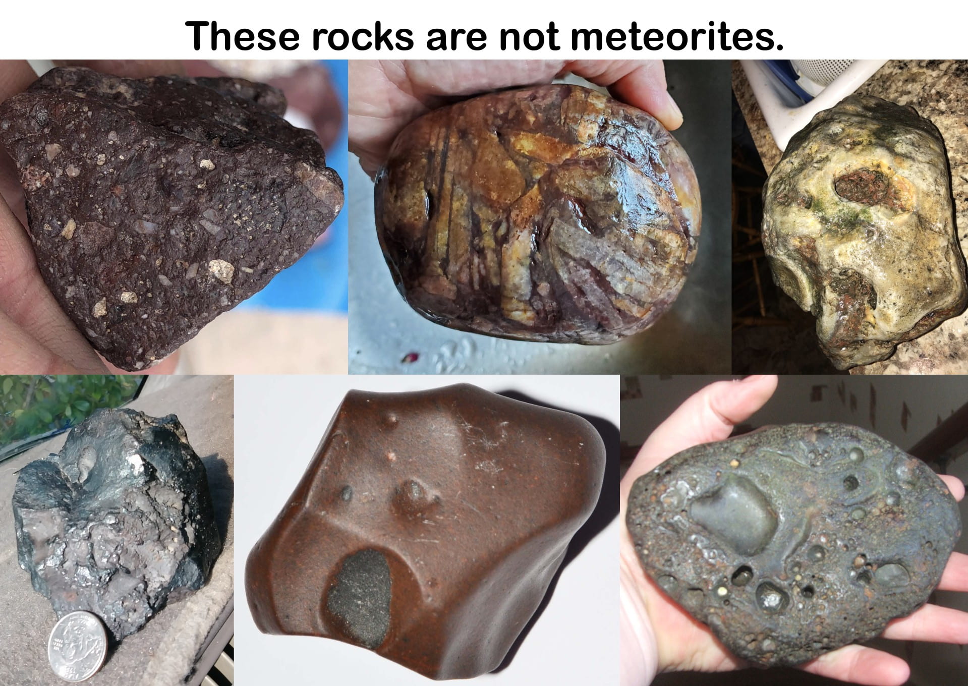 ¿Qué haces con los antepasados ​​meteoritos?