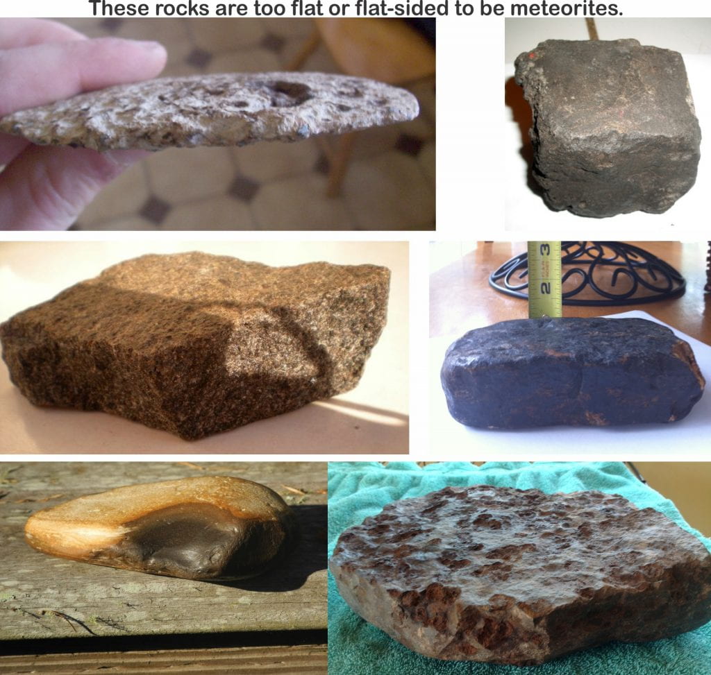 Meteorites are not flat, Some Meteorite Information