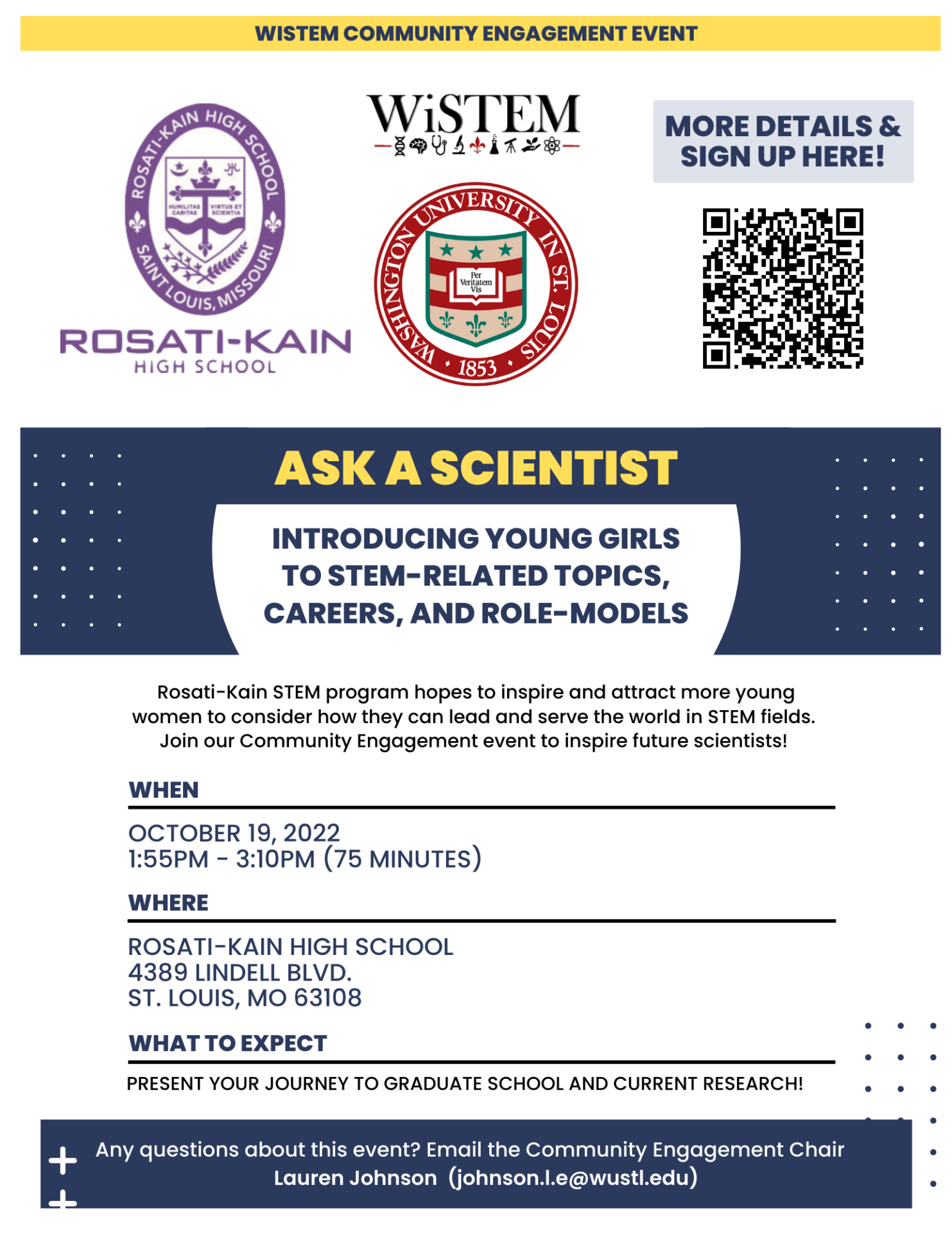 “Ask a scientist” with Rosati-Kain High School